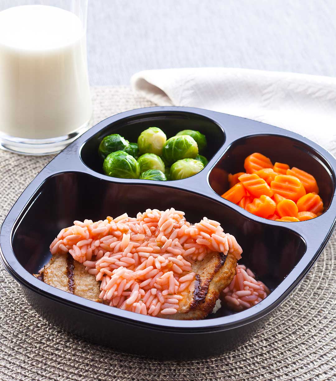 Apricot Chicken with Carrots & Brussels Sprouts
