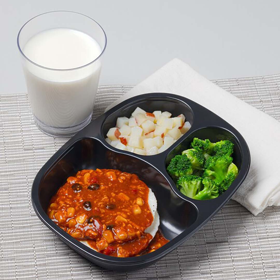 Huevos Rancheros with Red Skin Potatoes and Broccoli Florets