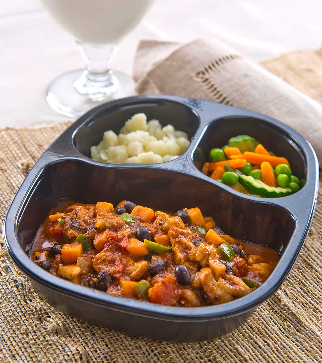 Chicken Chili with Cauliflower & Spring Vegetables