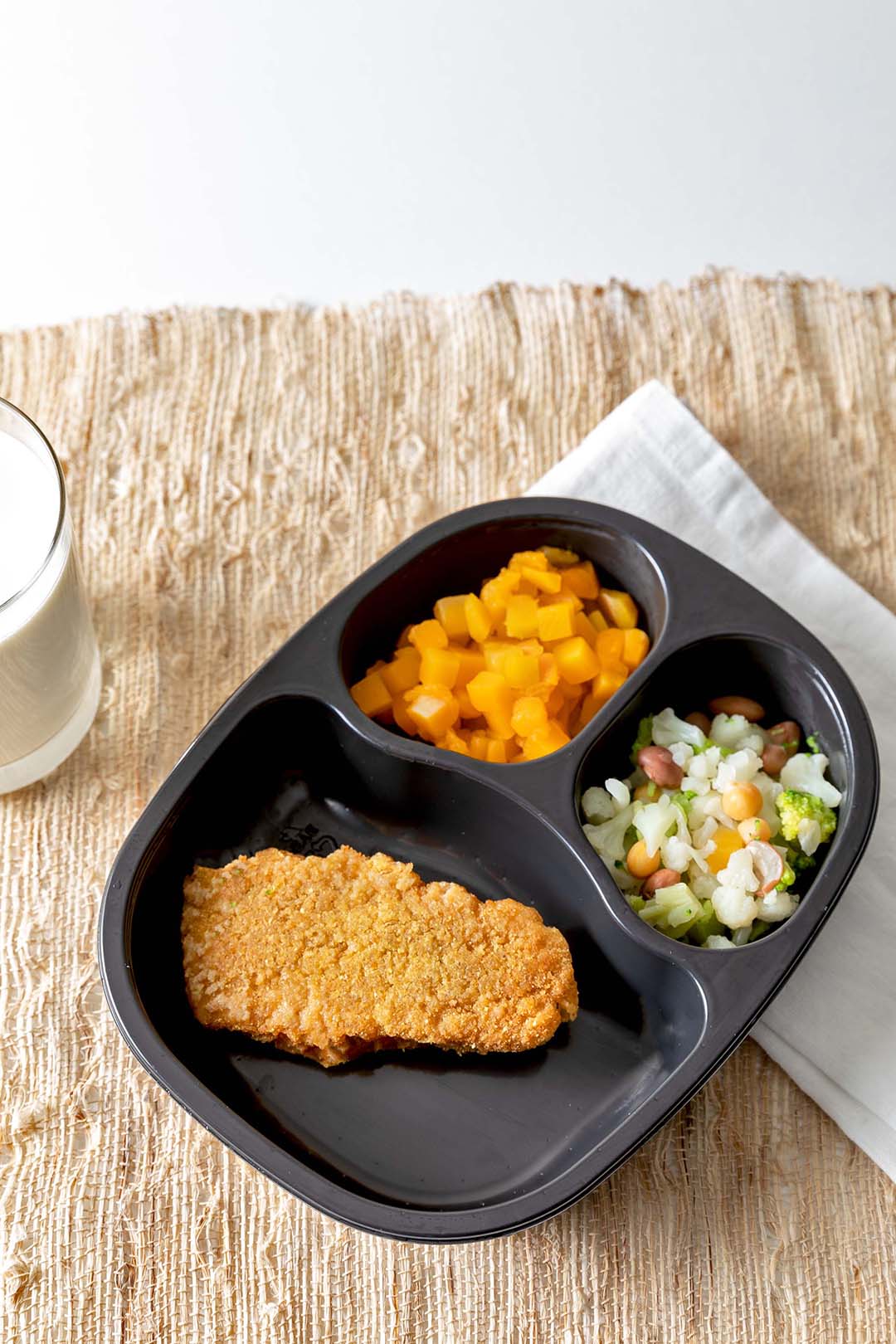 Breaded Pollock Wedge with Autumn Blend & Butternut Squash